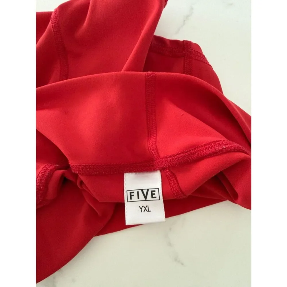 FIVE the label Dance Shorts - Red